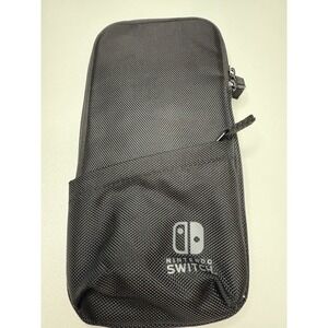 Nintendo Switch Travel Carrying Case Black 5x11"